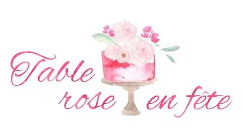 Table rose en fete